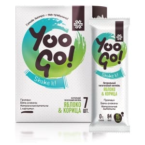 Bữa ăn thay thế Yoogo Diet Shake vị Táo và Quế