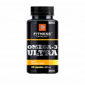 Axit béo thiết yếu Dầu cá biển Omega-3 Ultra dòng thể thao (hộp 120 viên)